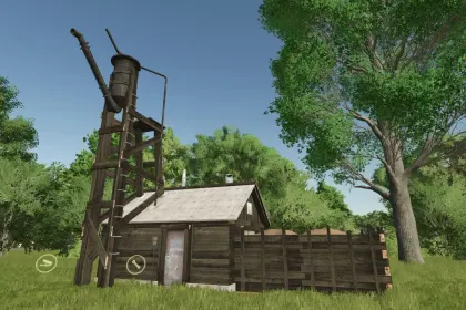 Спалювач деревної тріски та соломи для Farming Simulator 25