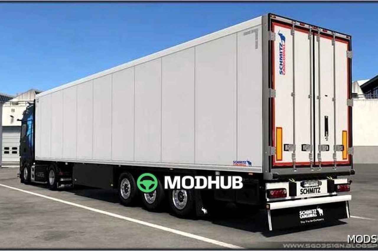 Пакет налаштування причепів SCS для Euro Truck Simulator 2