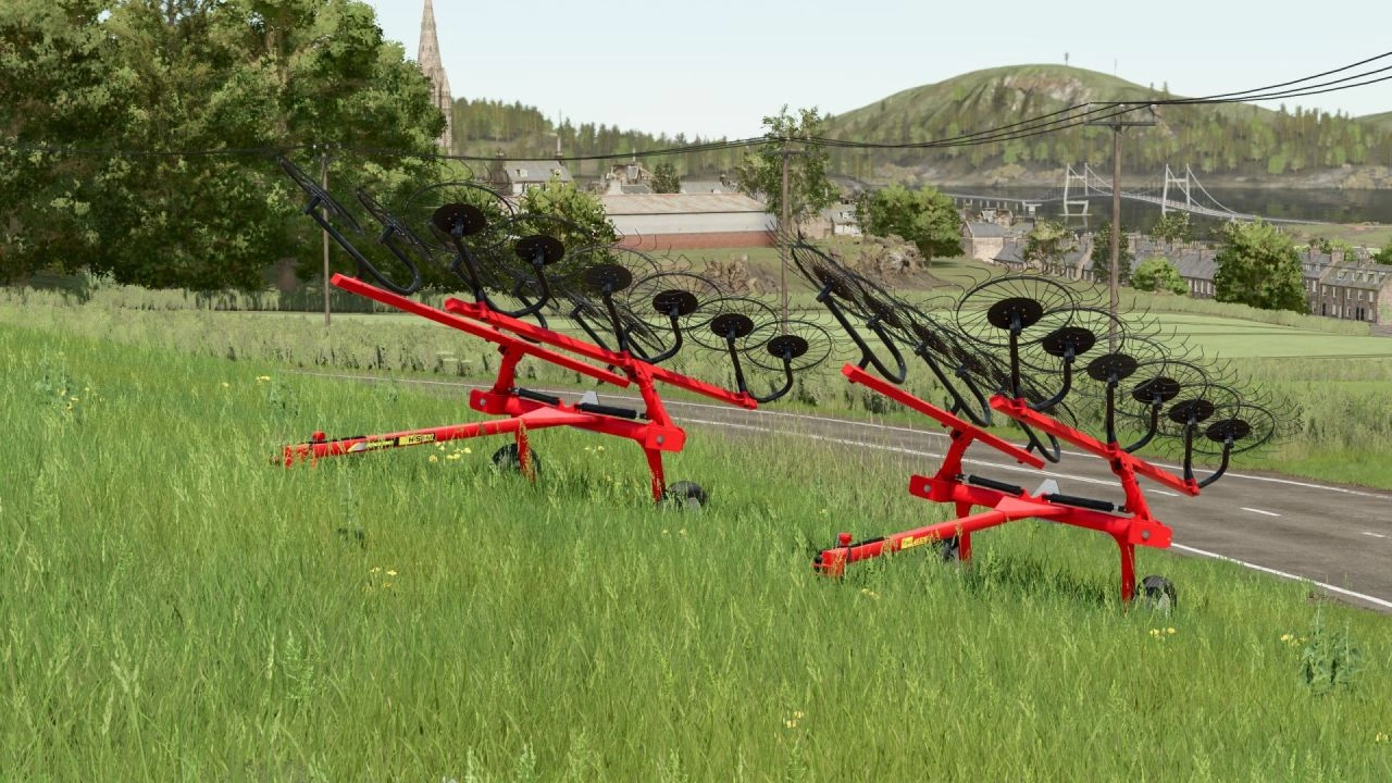Граблі H&S AR3212 для Farming Simulator 25