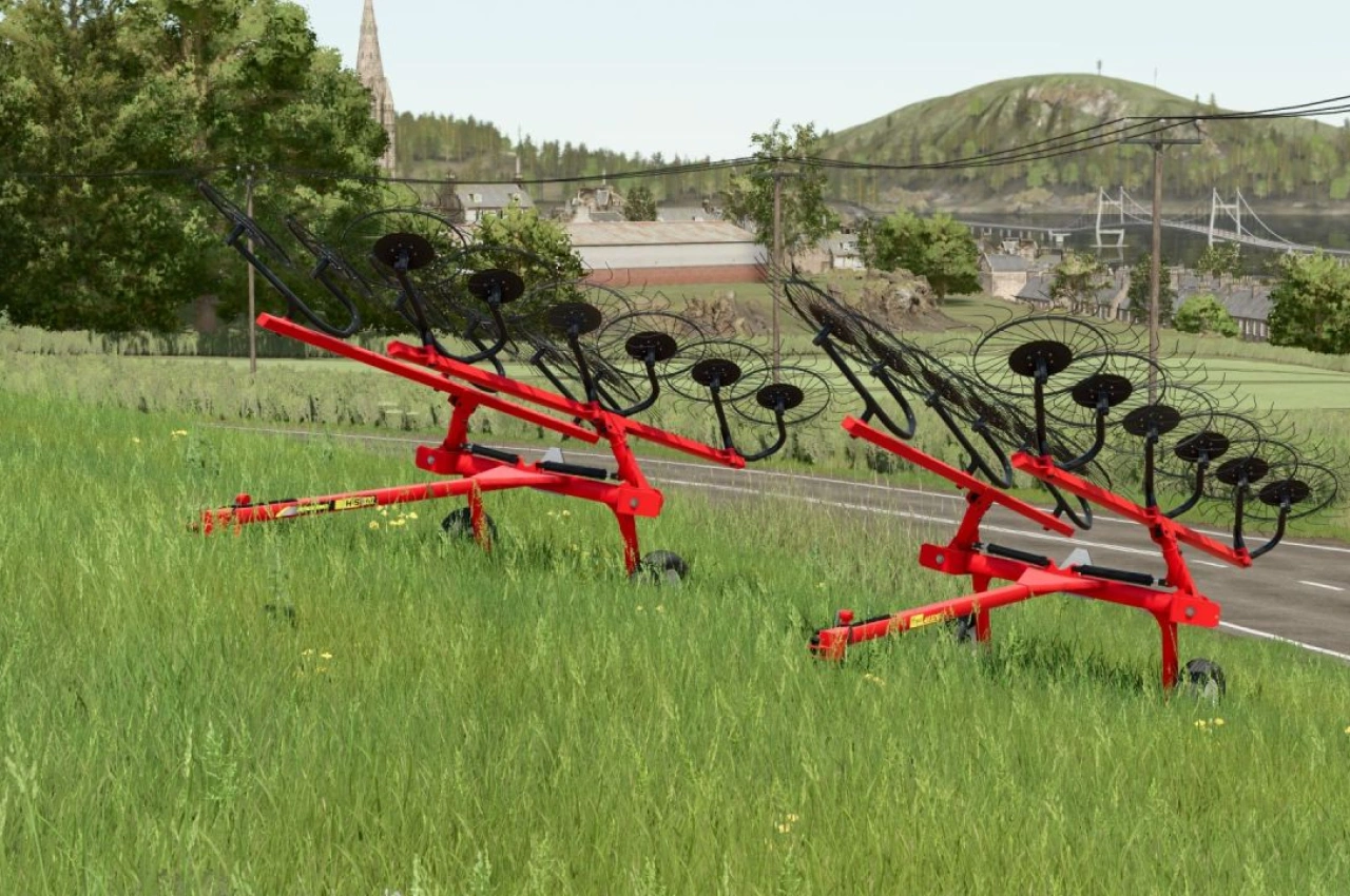 Граблі H&S AR3212 для Farming Simulator 25
