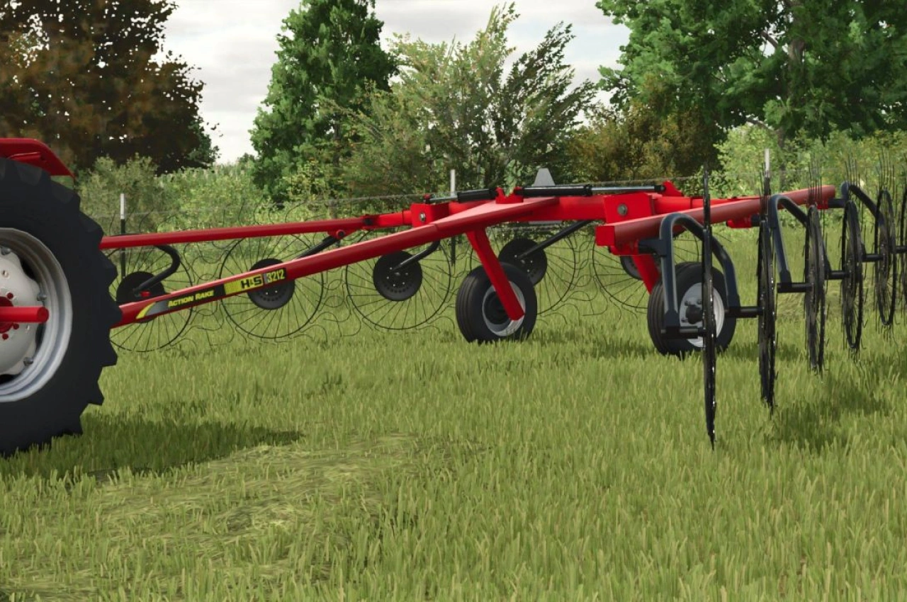 Граблі H&S AR3212 для Farming Simulator 25