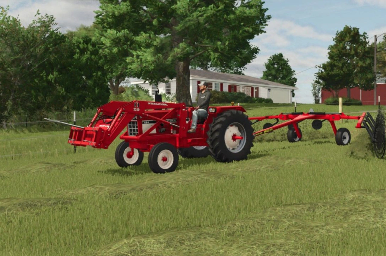 Граблі H&S AR3212 для Farming Simulator 25