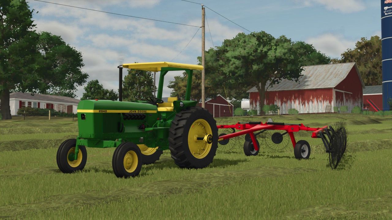Rechen H&S AR3212 für Farming Simulator 25