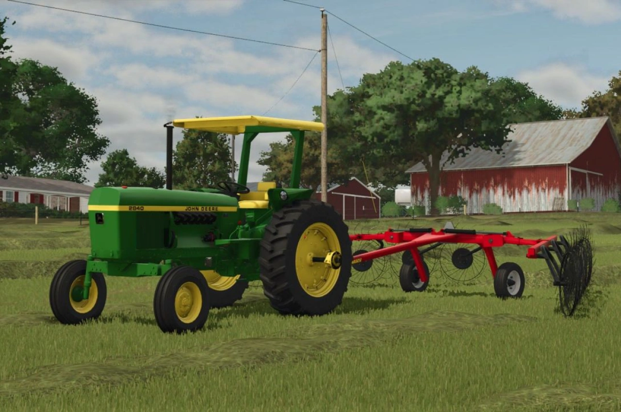 Граблі H&S AR3212 для Farming Simulator 25