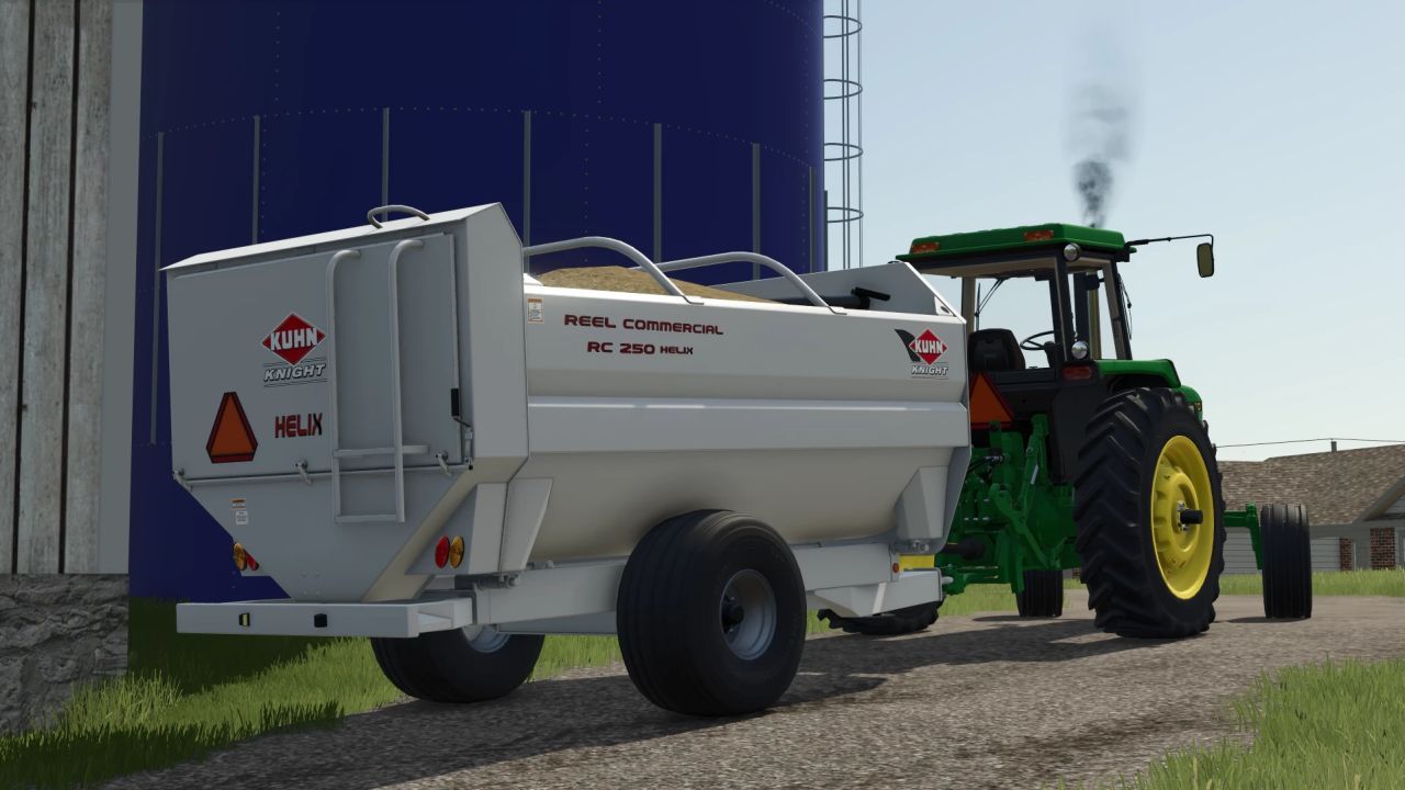 Rozrzutnik obornika Kuhn Knight RC250 do Farming Simulator 25