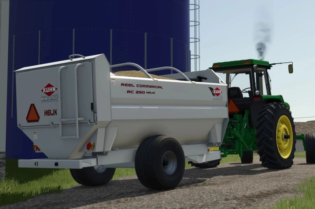 Розкидач гною Kuhn Knight RC250 для Farming Simulator 25