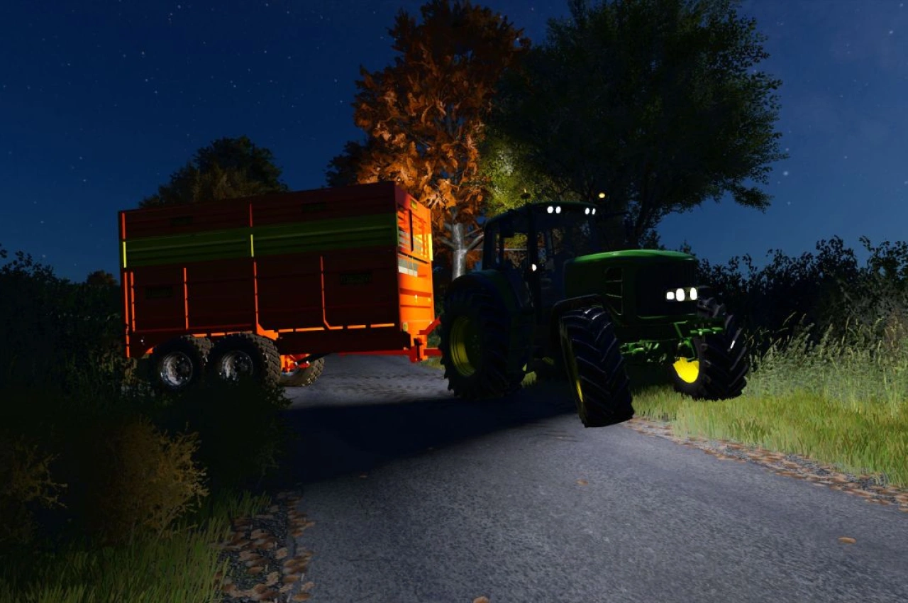 Причіп для силосу Herron H1 14T для Farming Simulator 25