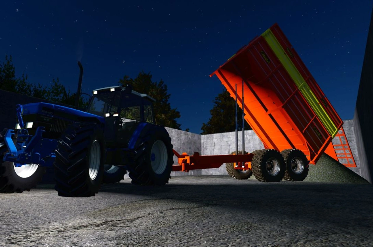 Причіп для силосу Herron H1 14T для Farming Simulator 25