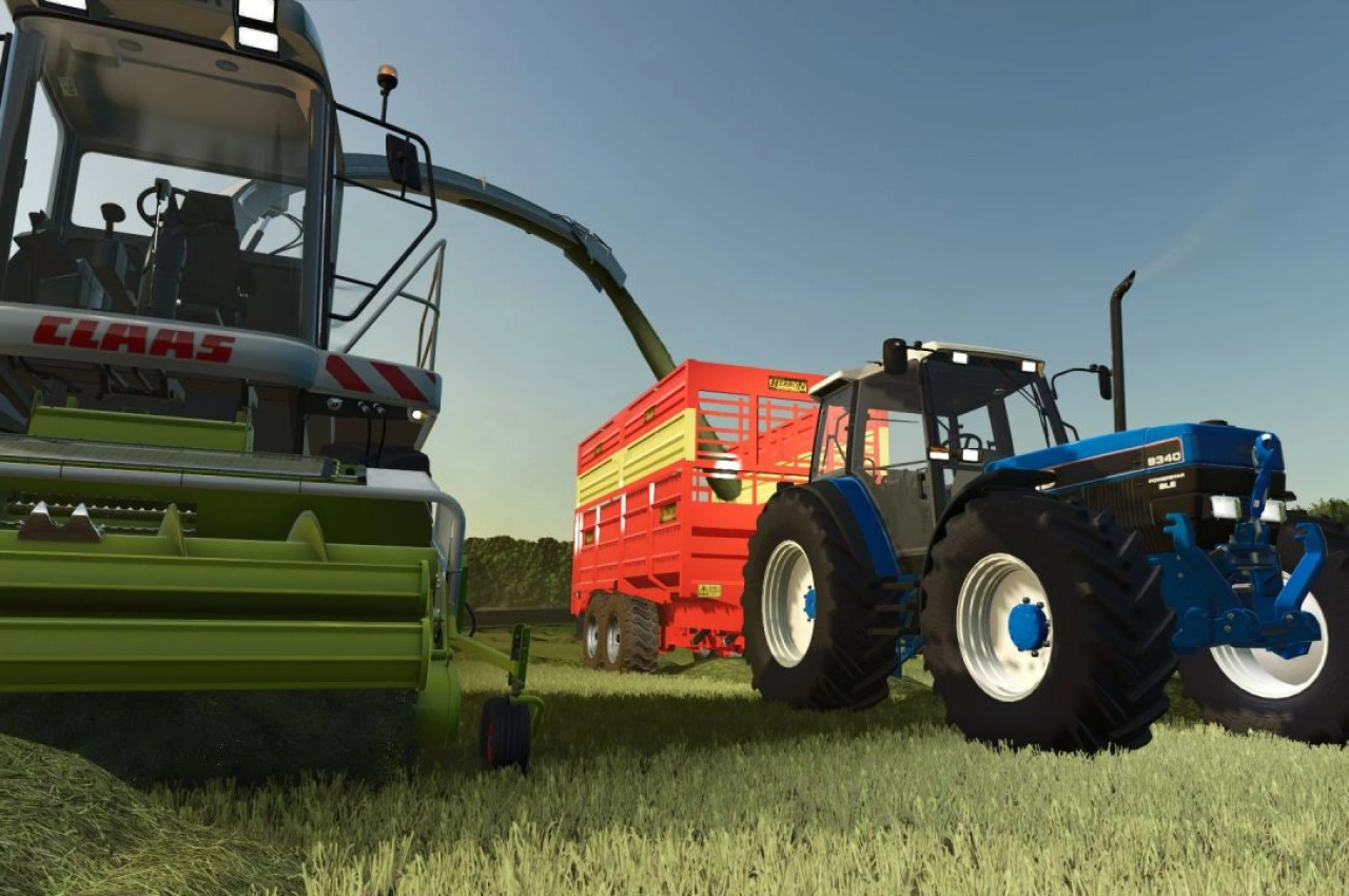 Причіп для силосу Herron H1 14T для Farming Simulator 25