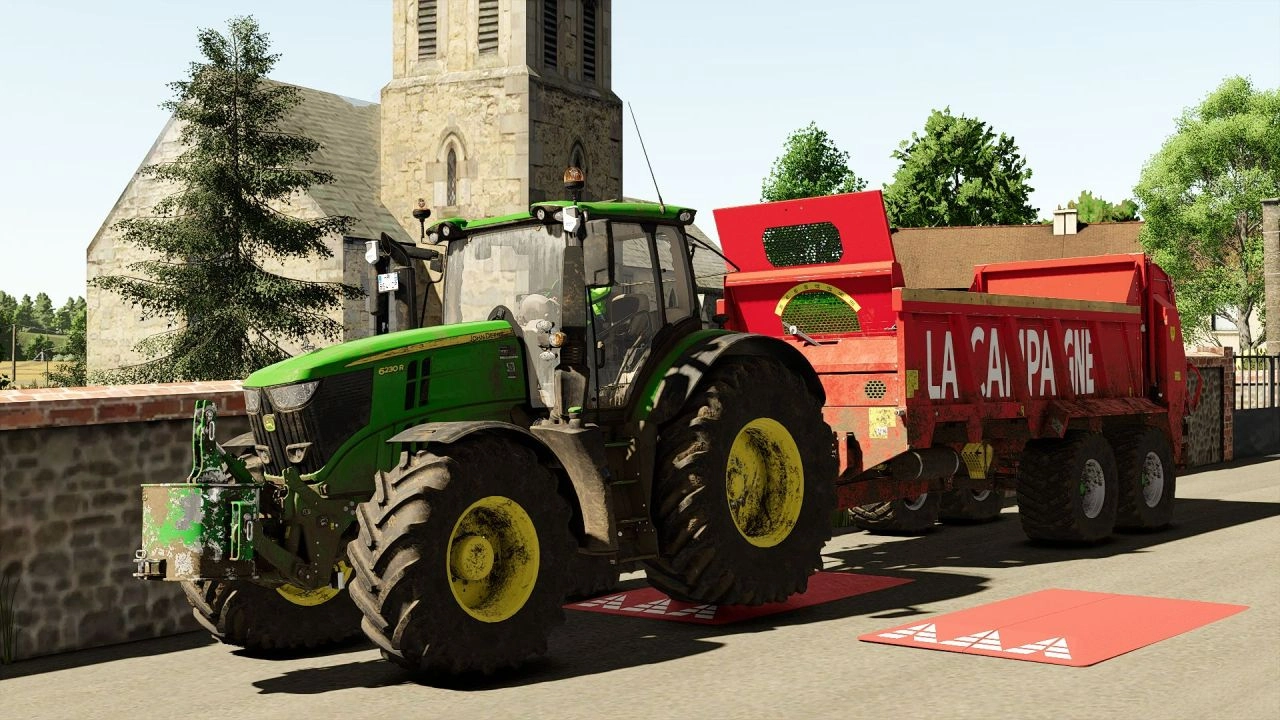 Розкидач гною La Campagne TFM для Farming Simulator 25