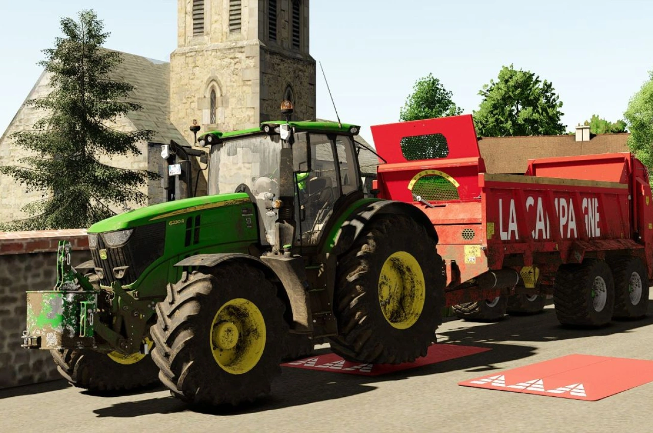 Розкидач гною La Campagne TFM для Farming Simulator 25