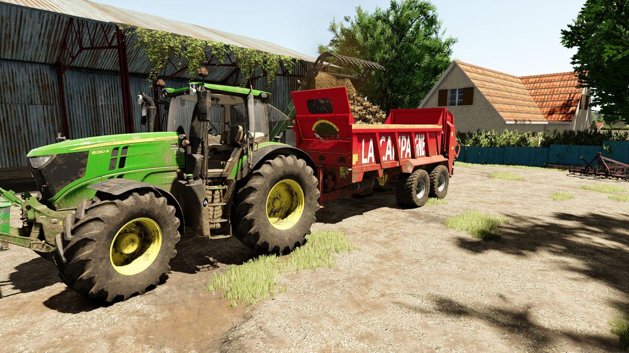 Розкидач гною La Campagne TFM для Farming Simulator 25