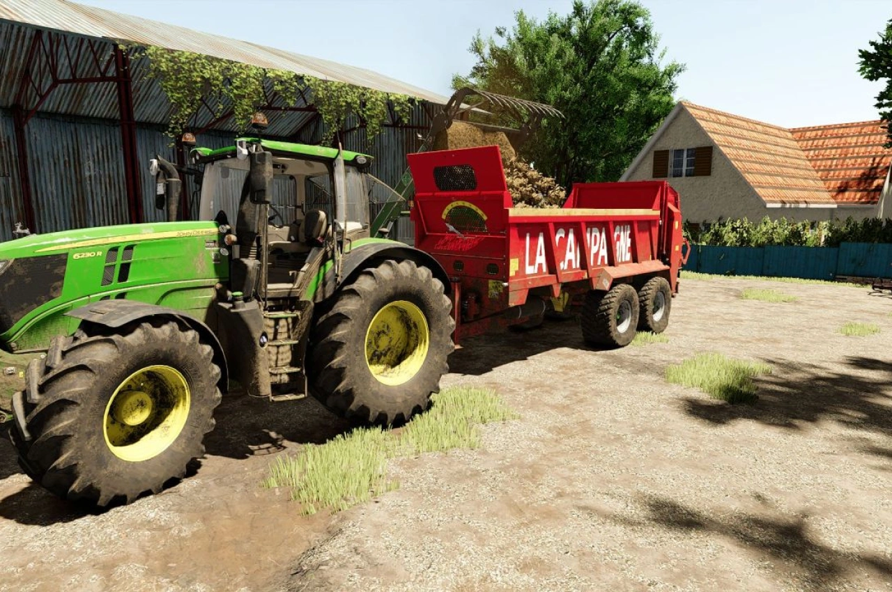Розкидач гною La Campagne TFM для Farming Simulator 25