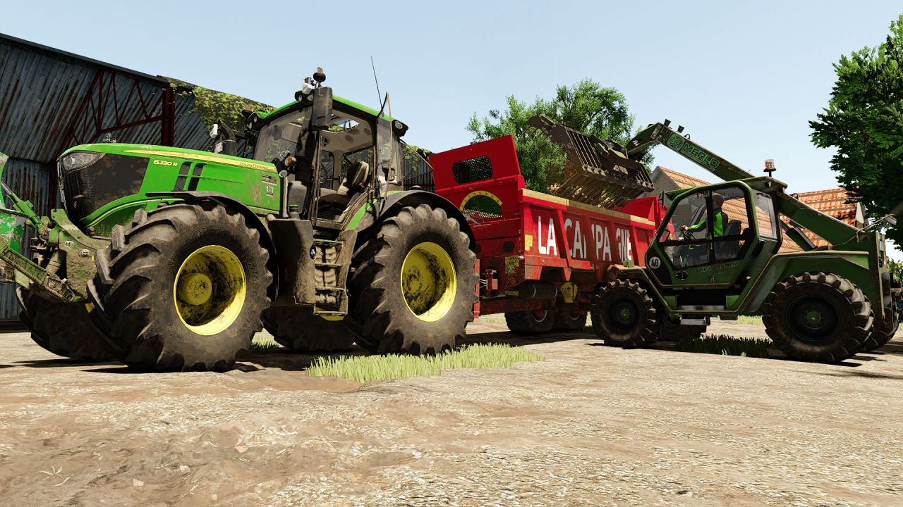 Розкидач гною La Campagne TFM для Farming Simulator 25