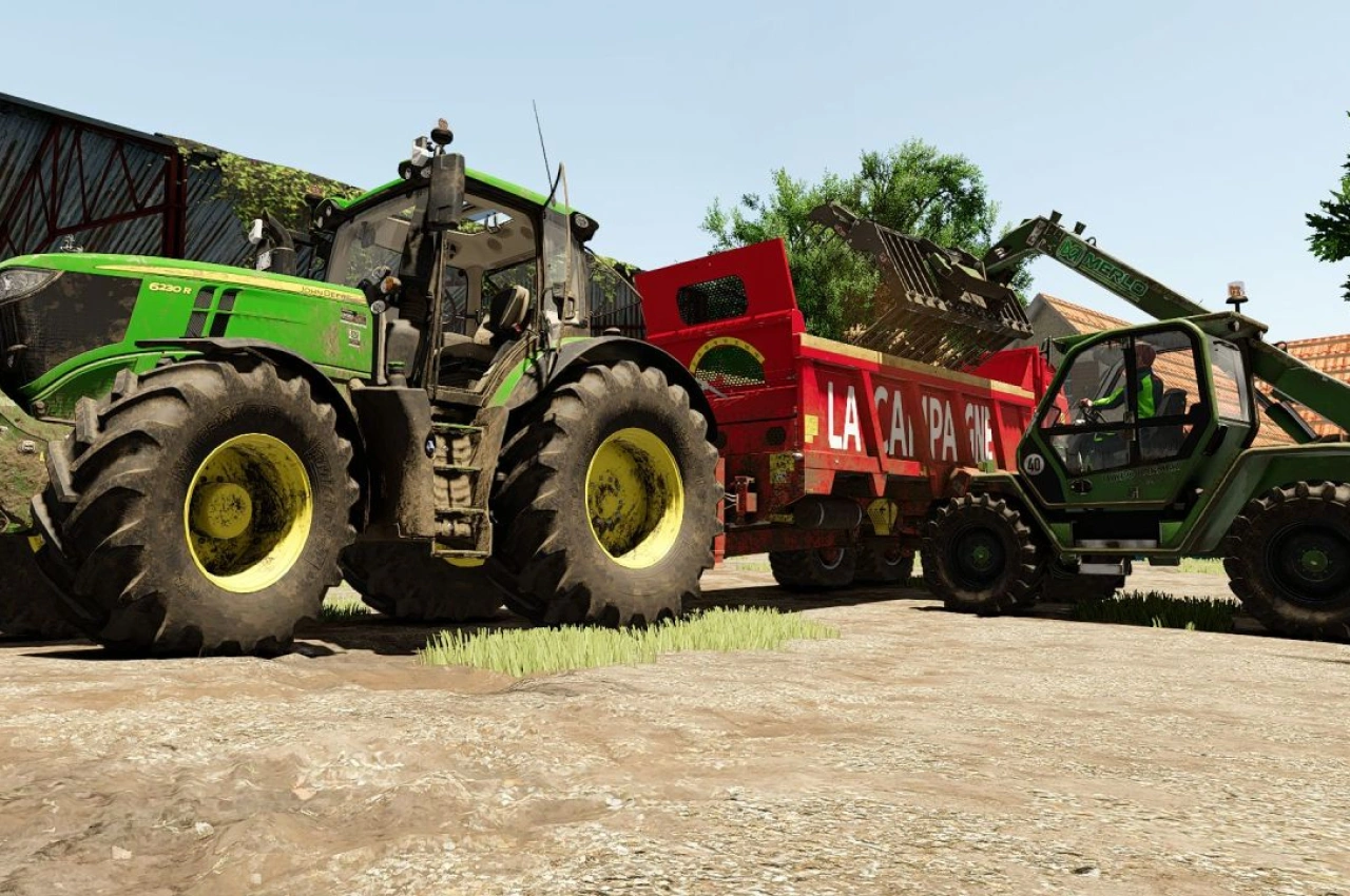 Розкидач гною La Campagne TFM для Farming Simulator 25