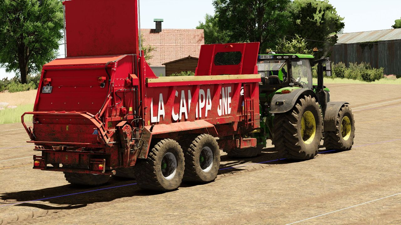 Розкидач гною La Campagne TFM для Farming Simulator 25