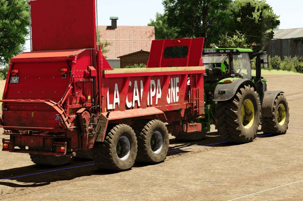 Розкидач гною La Campagne TFM для Farming Simulator 25