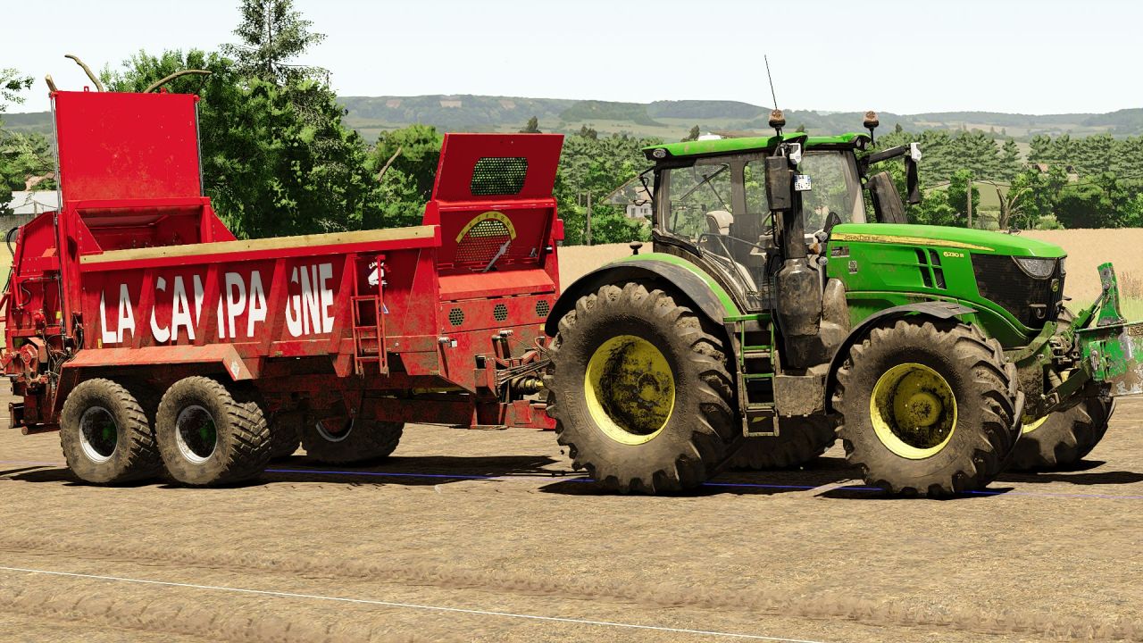 Розкидач гною La Campagne TFM для Farming Simulator 25
