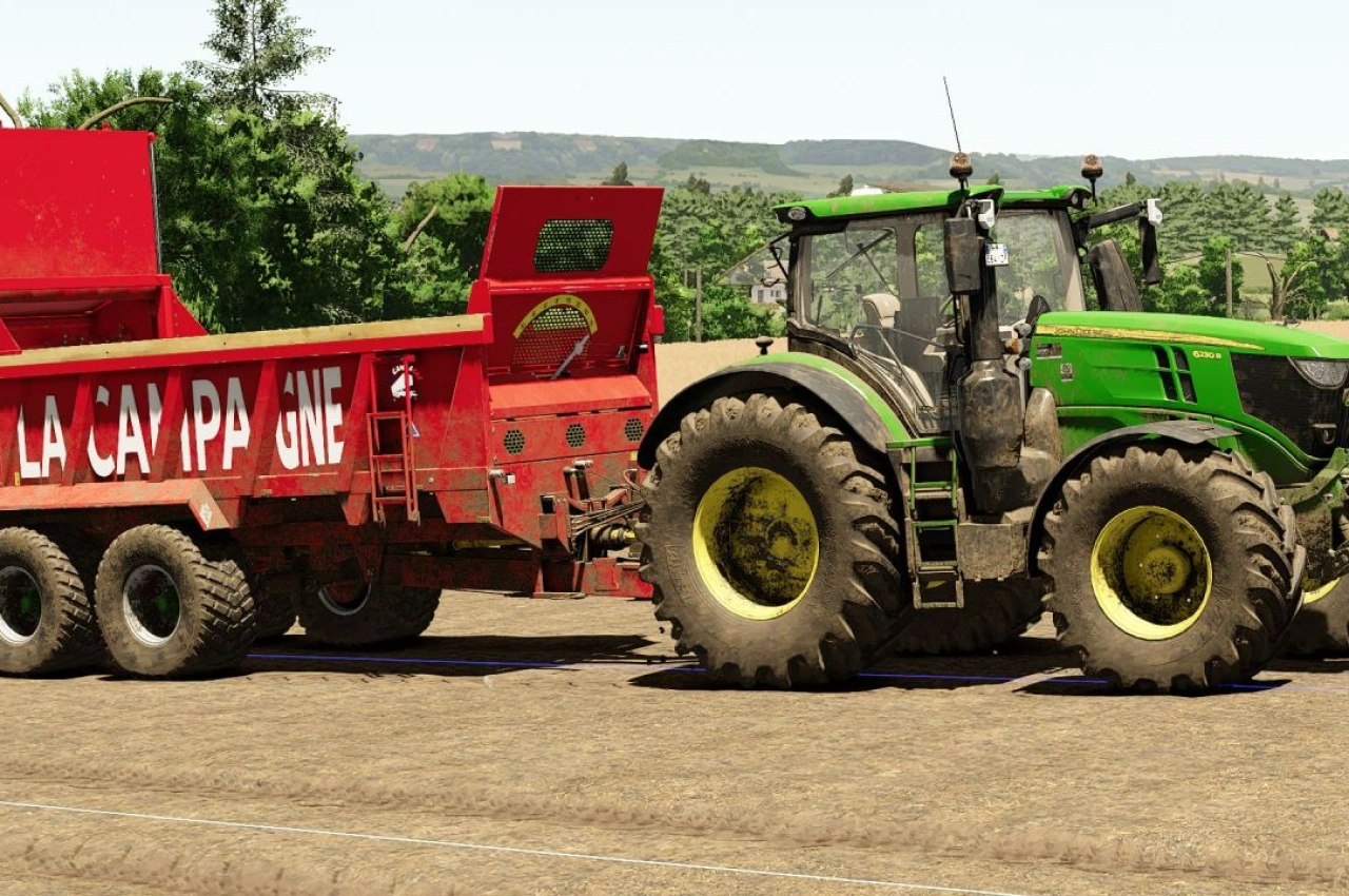 Розкидач гною La Campagne TFM для Farming Simulator 25