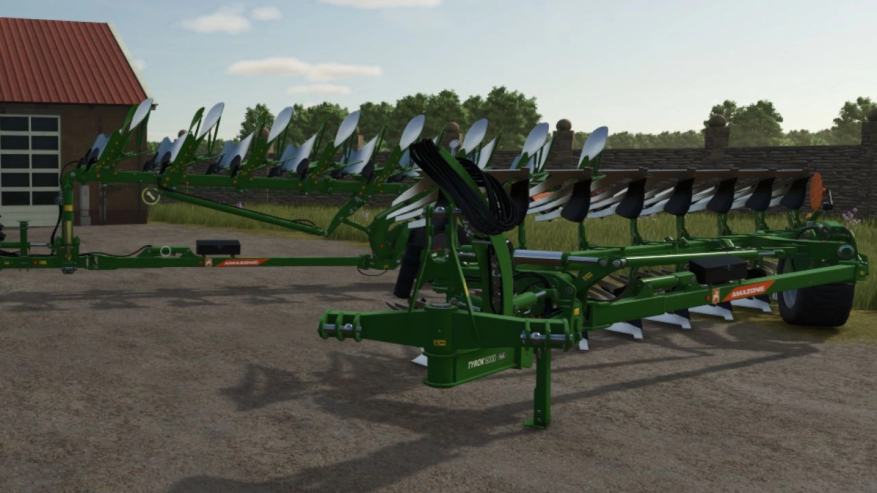 Плуг Amazone Tyrok для Farming Simulator 25