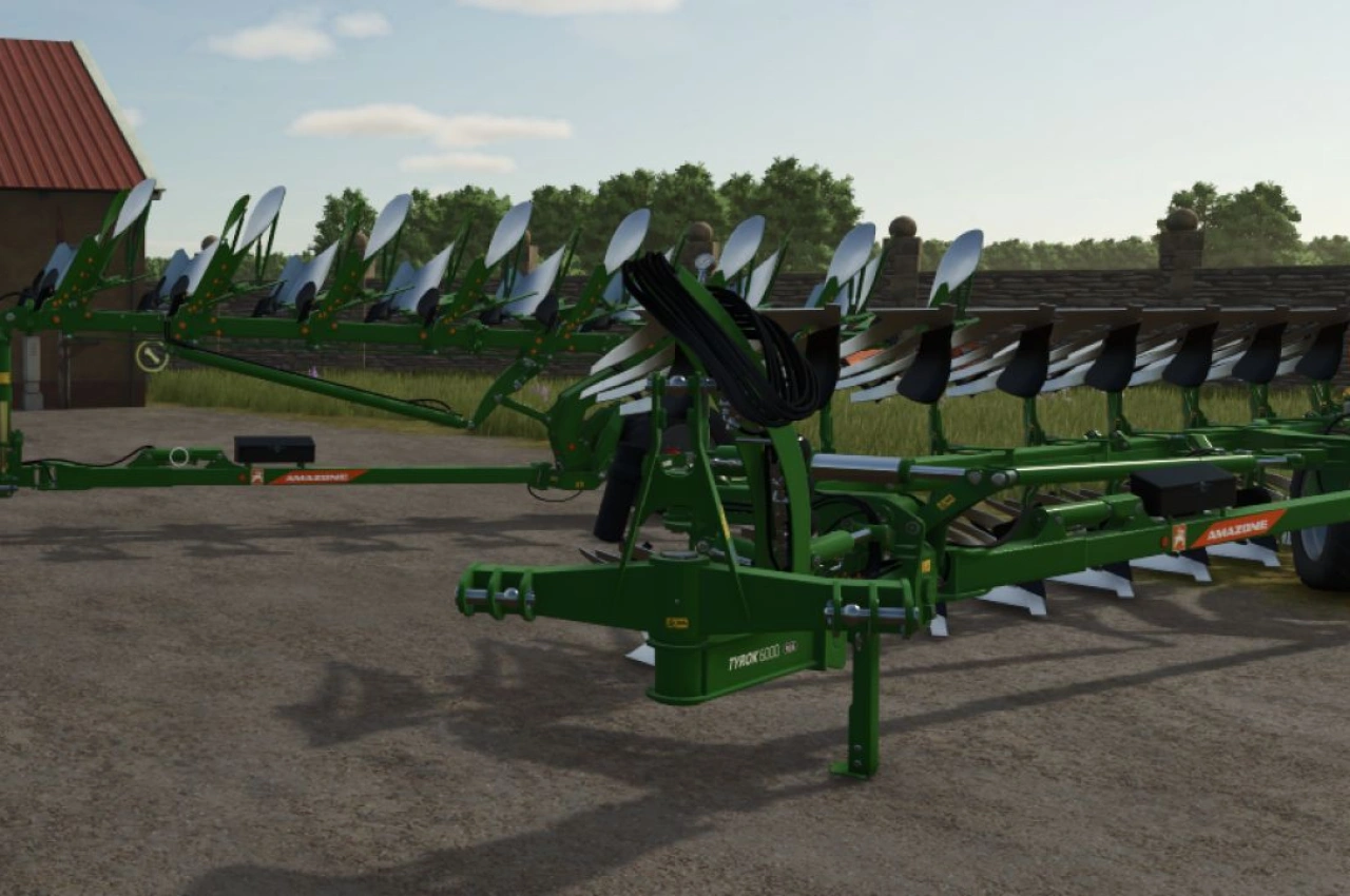 Плуг Amazone Tyrok для Farming Simulator 25