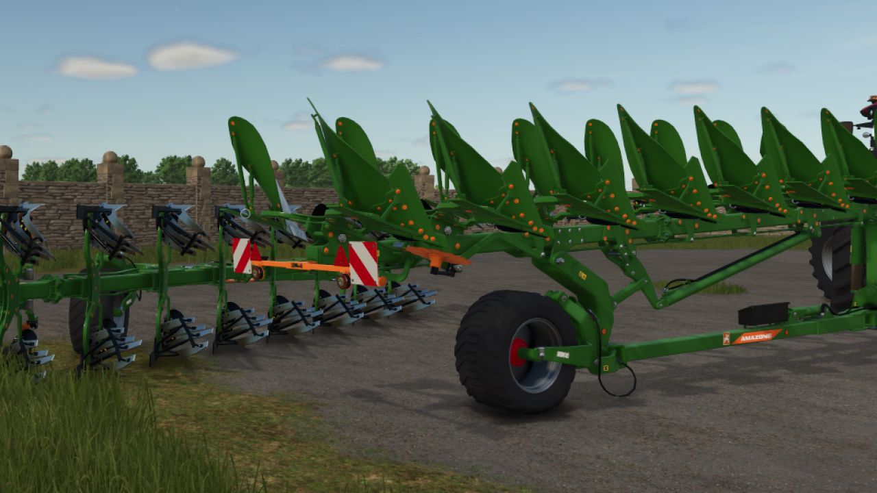 Плуг Amazone Tyrok для Farming Simulator 25