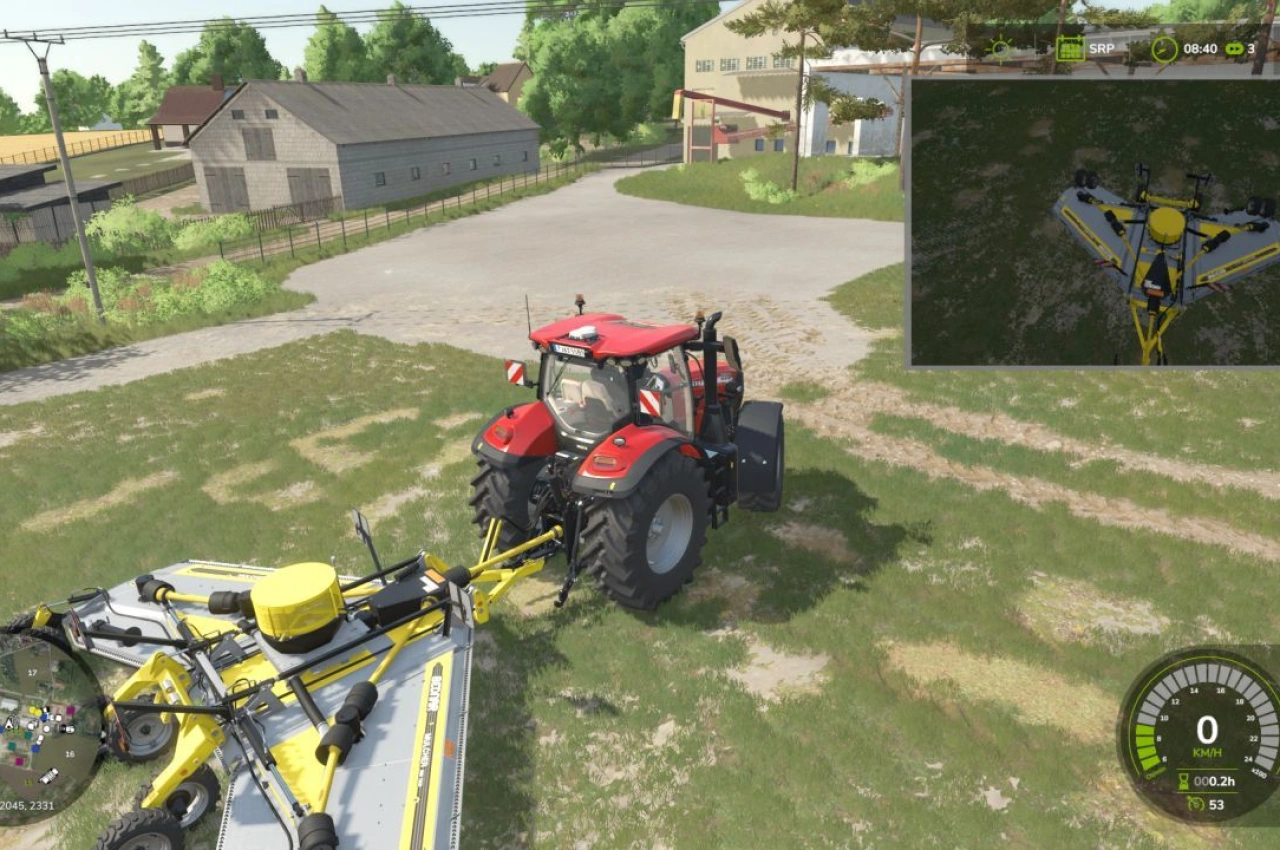 Камера для роботи для Farming Simulator 25