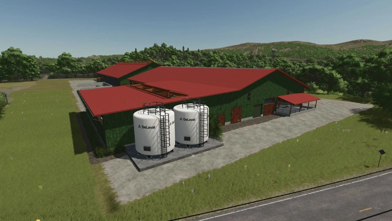 Zautomatyzowana Farma Mleczna 700 do Farming Simulator 25