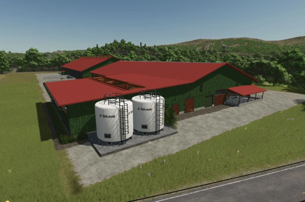 Zautomatyzowana Farma Mleczna 700 do Farming Simulator 25