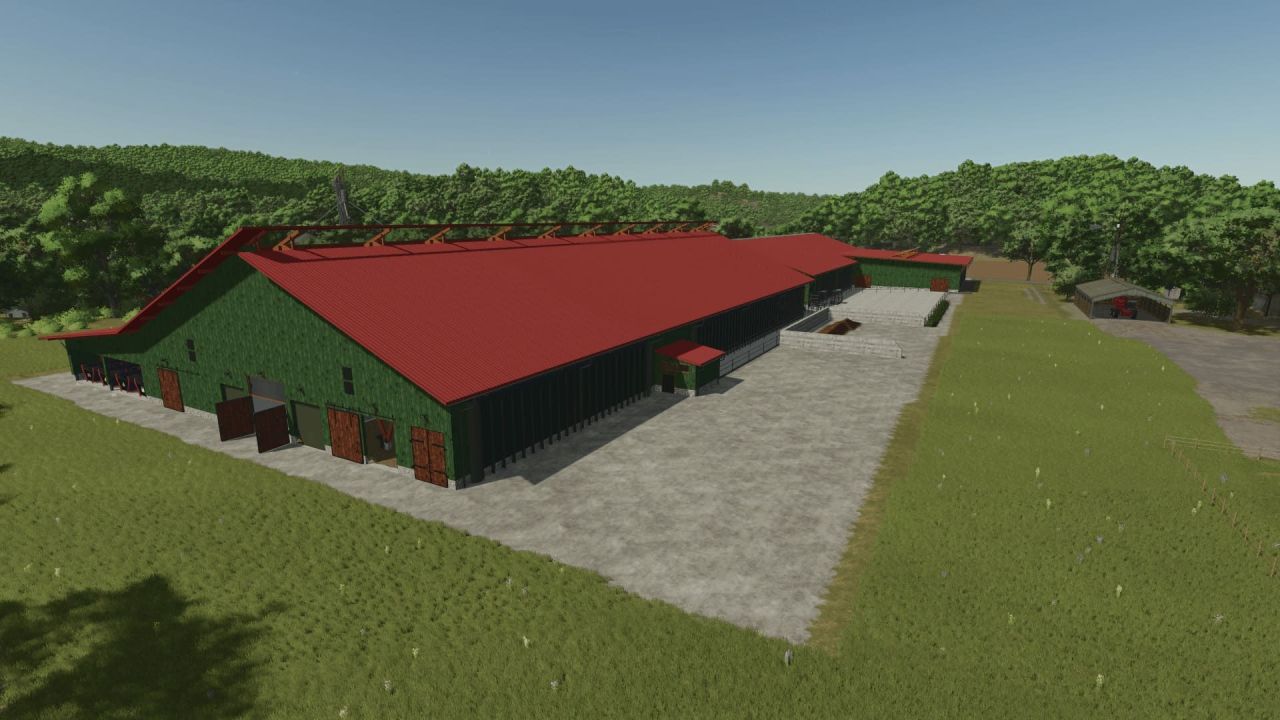Автоматизована молочна ферма 700 для Farming Simulator 25