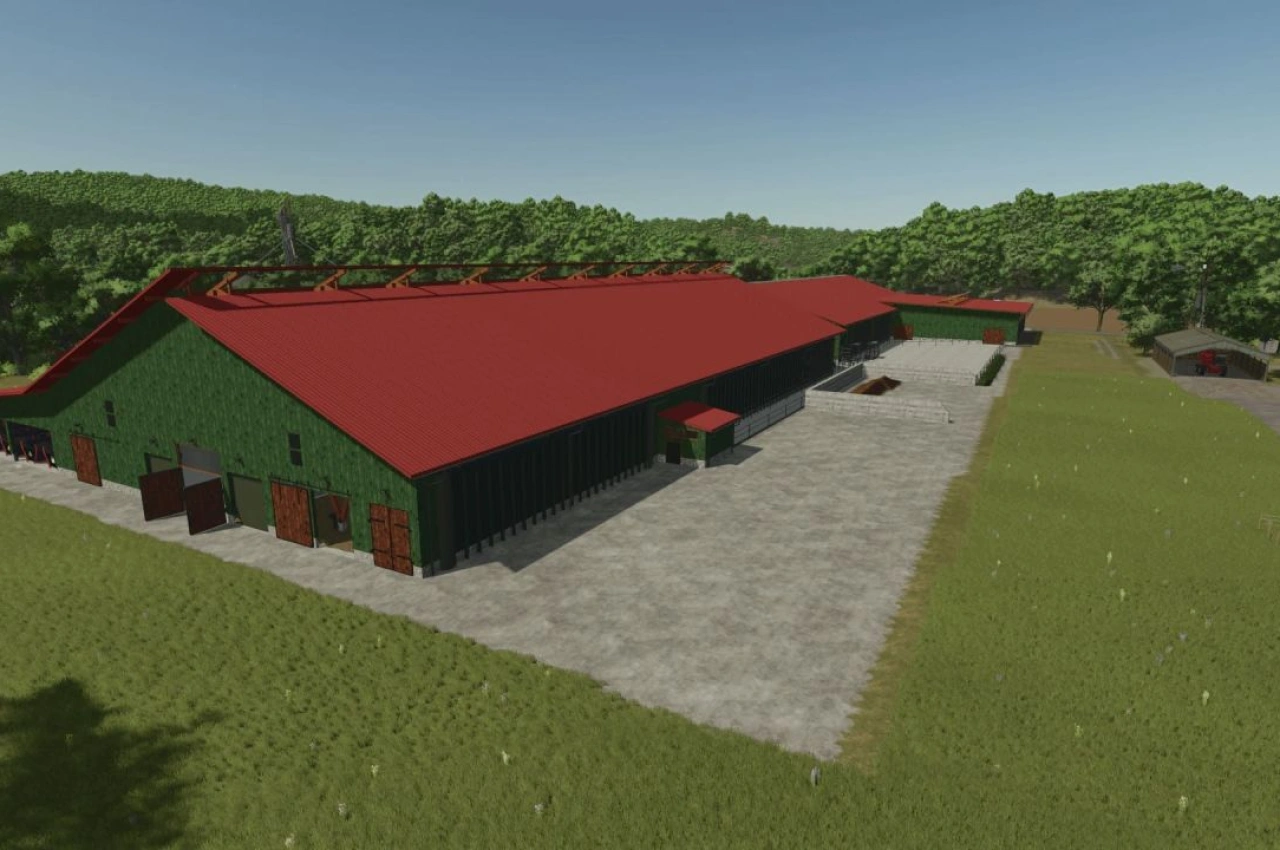 Zautomatyzowana Farma Mleczna 700 do Farming Simulator 25