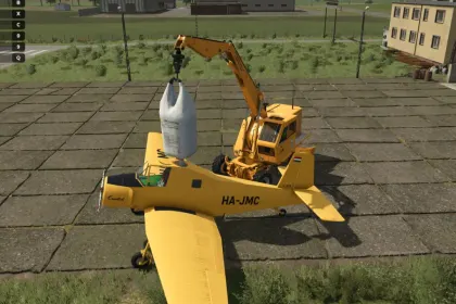 Flugzeug Z-37A Cmelak für Farming Simulator 25