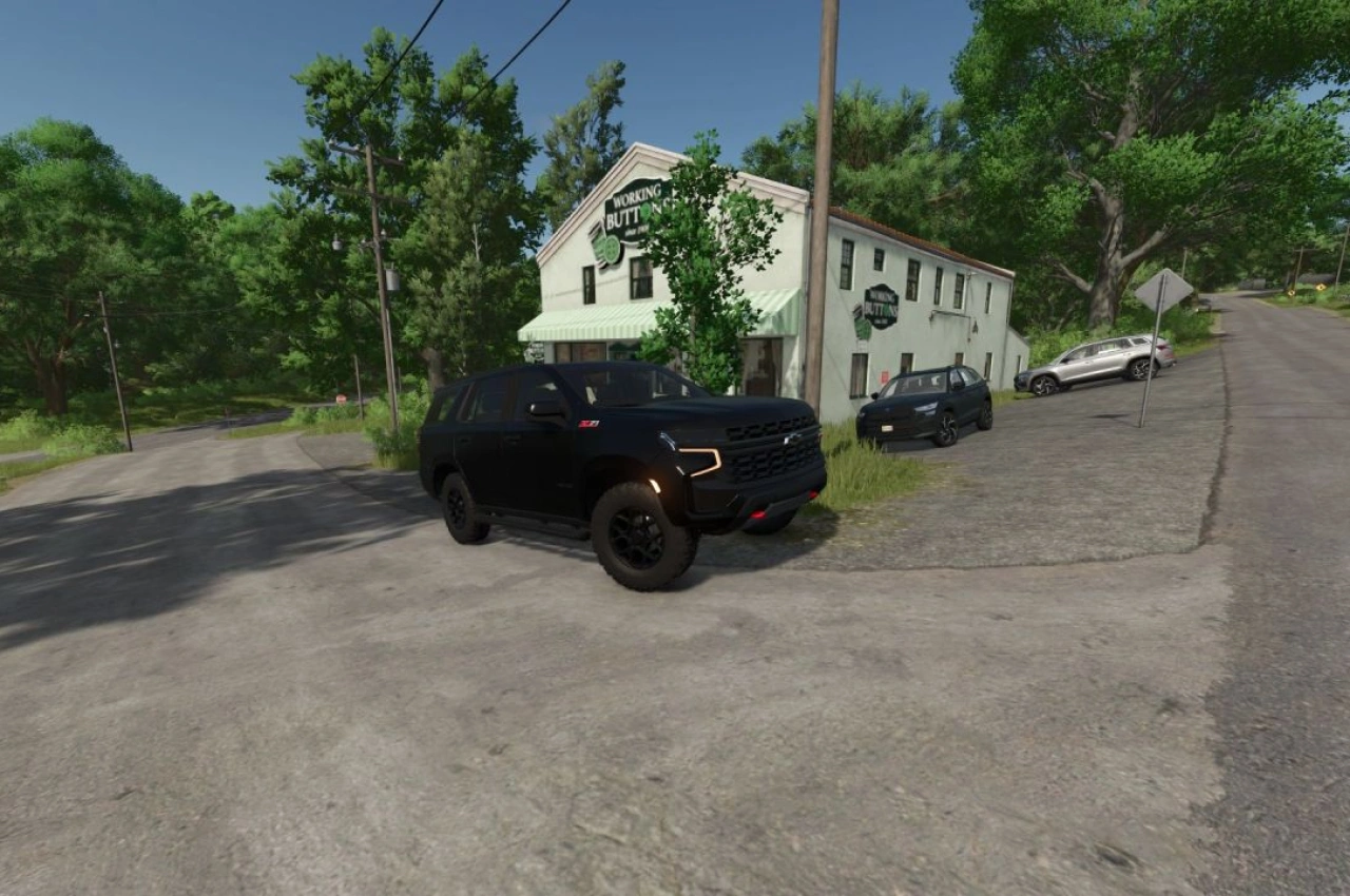 Автомобіль Chevrolet Tahoe Z71 для Farming Simulator 25