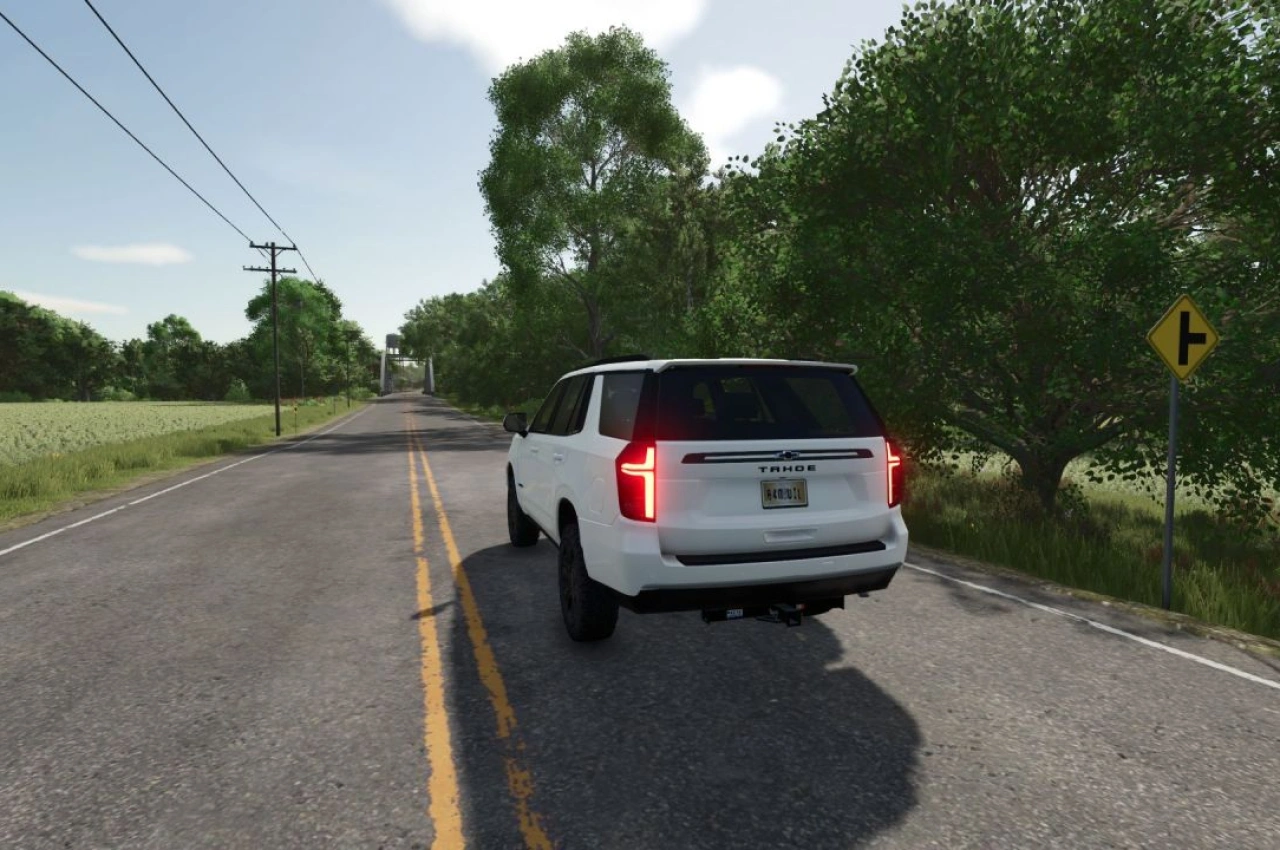 Автомобіль Chevrolet Tahoe Z71 для Farming Simulator 25