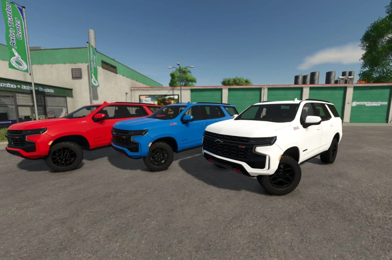 Автомобіль Chevrolet Tahoe Z71 для Farming Simulator 25