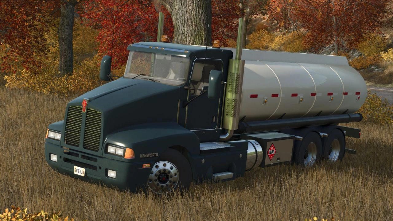 Вантажівка Kenworth T600 Tanker для Farming Simulator 25