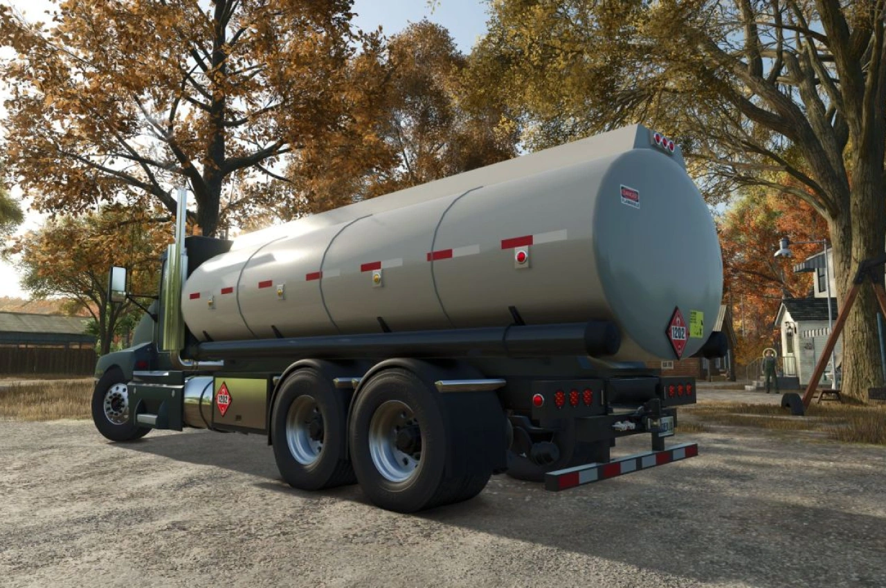 Вантажівка Kenworth T600 Tanker для Farming Simulator 25