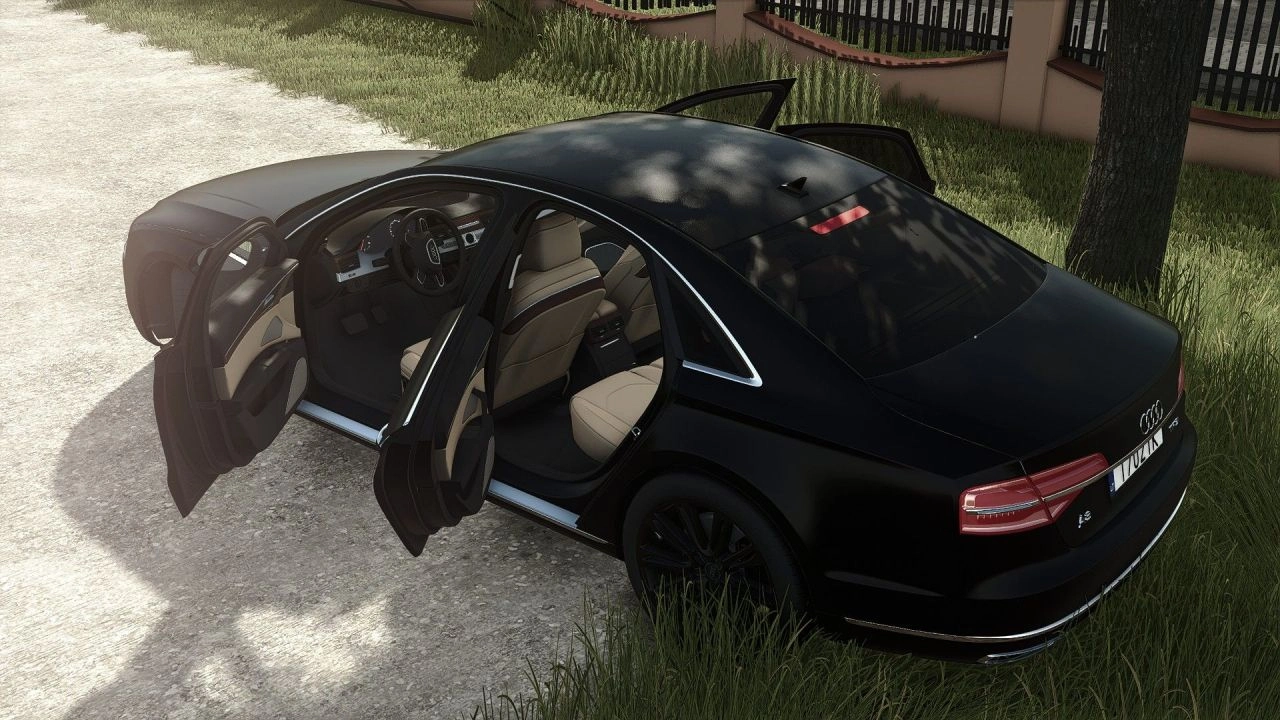 Автомобіль Audi A8 для Farming Simulator 25