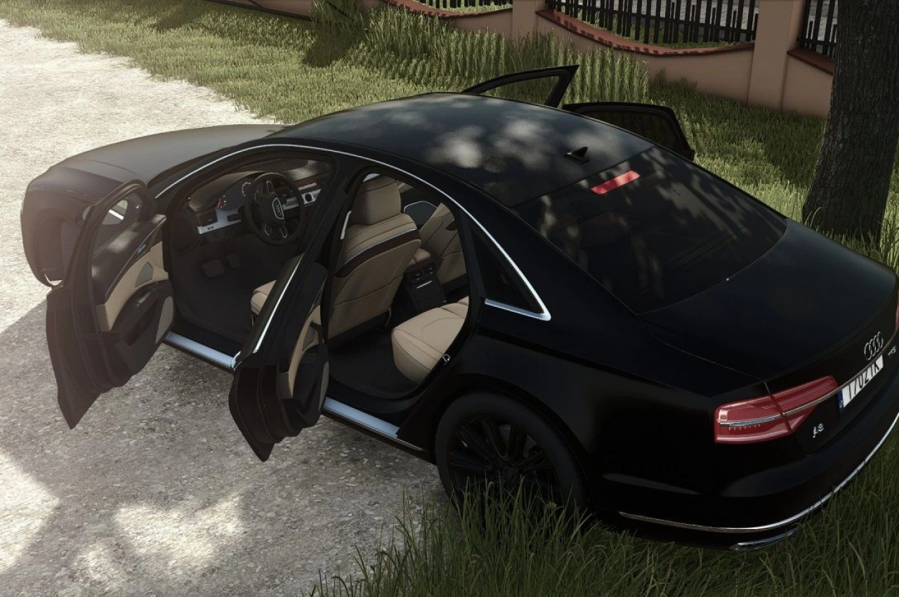 Автомобіль Audi A8 для Farming Simulator 25