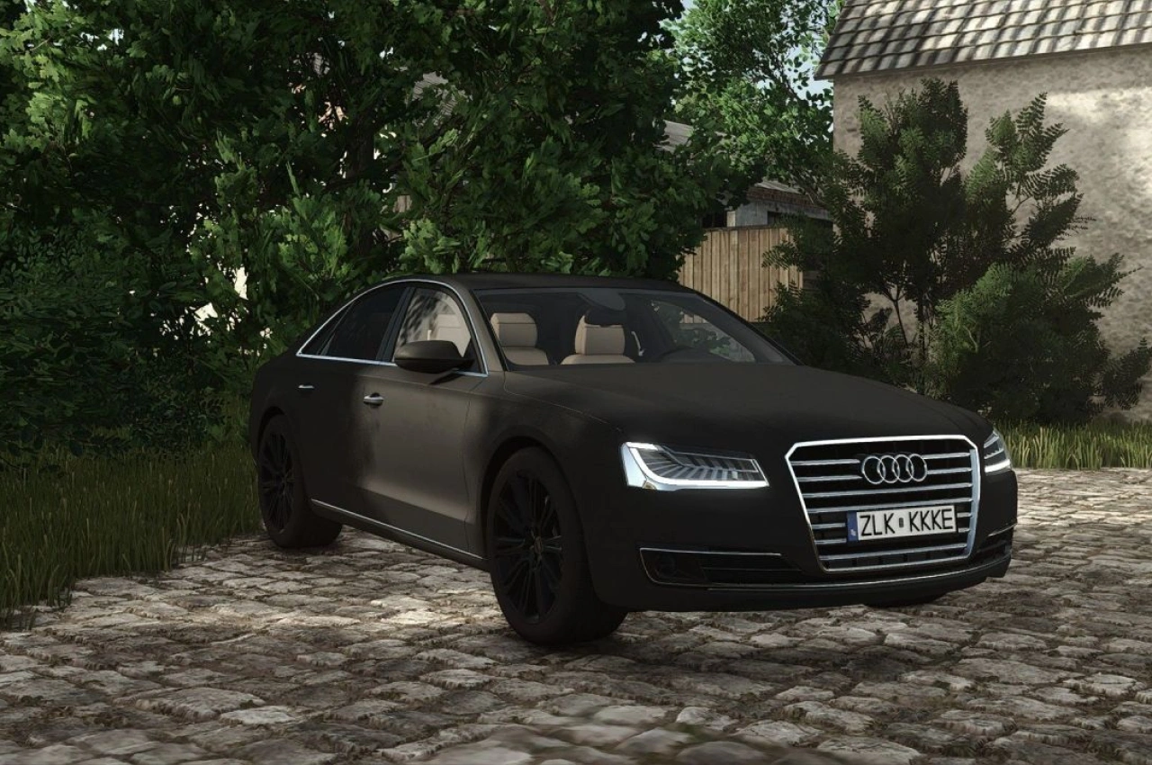 Автомобіль Audi A8 для Farming Simulator 25