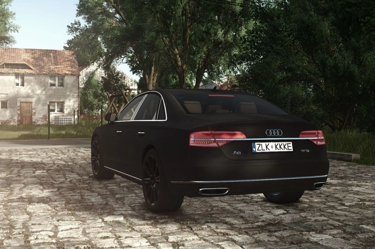 Автомобіль Audi A8 для Farming Simulator 25