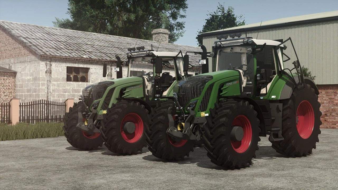 Трактор Fendt 900 Vario S4 для Farming Simulator 25