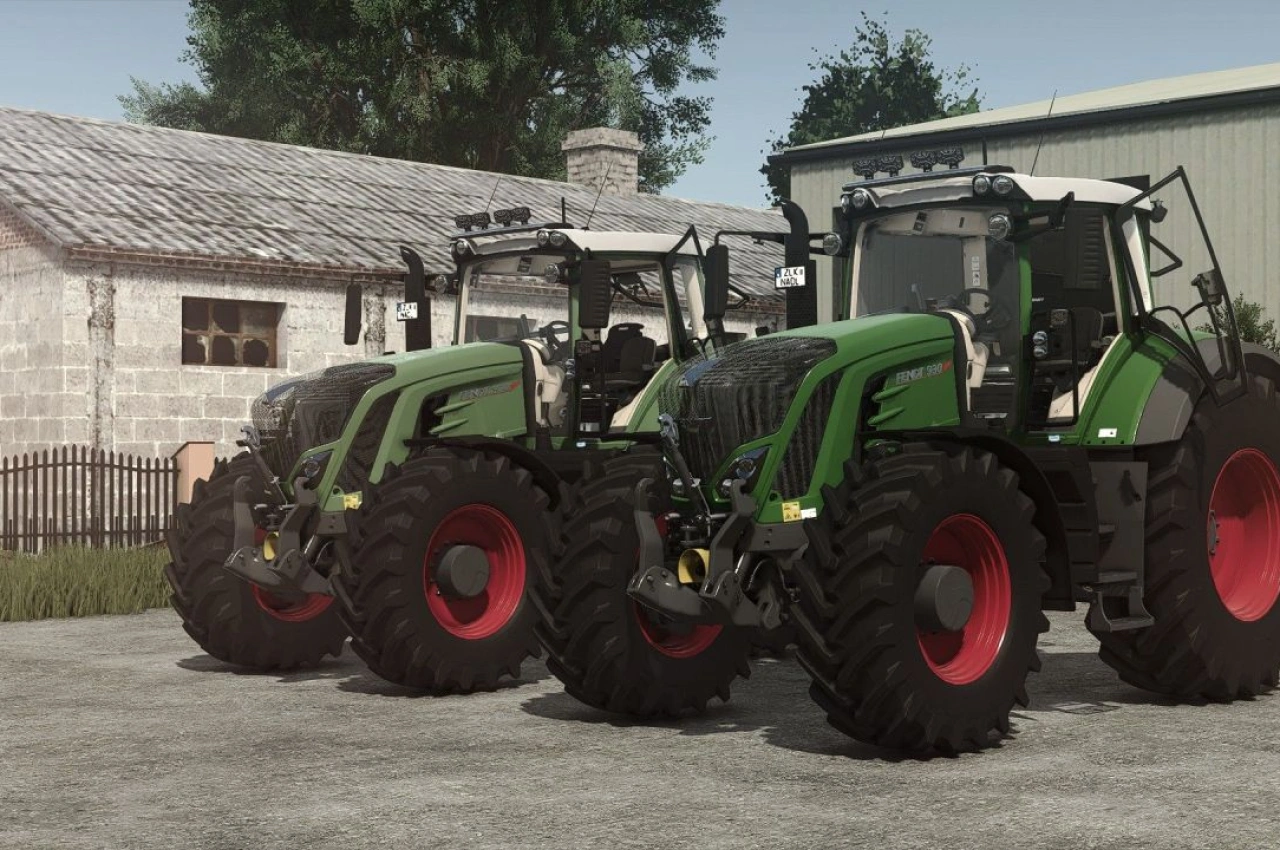 Трактор Fendt 900 Vario S4 для Farming Simulator 25