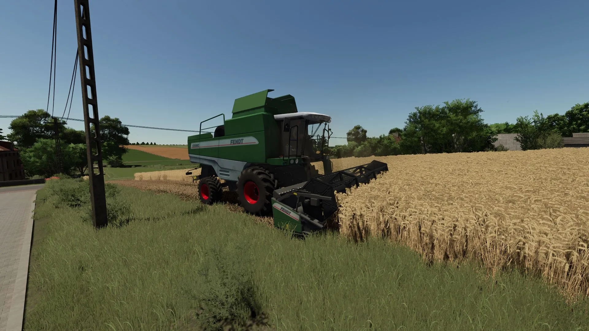 Мод на Fendt 6300C для Farming Simulator 25