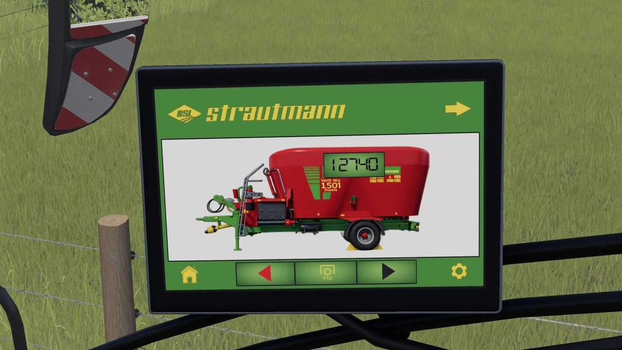 Кормозмішувач Strautmann DBL для Farming Simulator 25