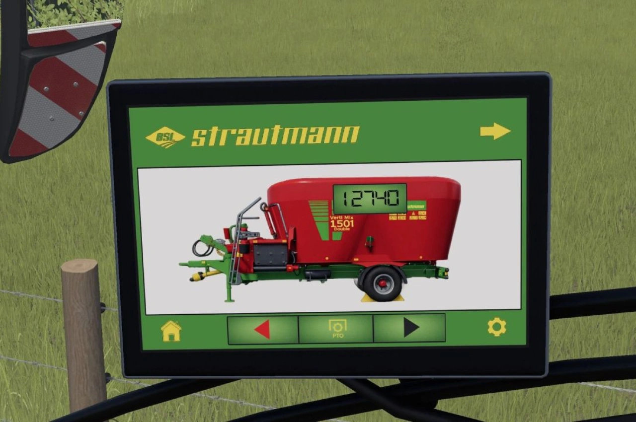 Кормозмішувач Strautmann DBL для Farming Simulator 25