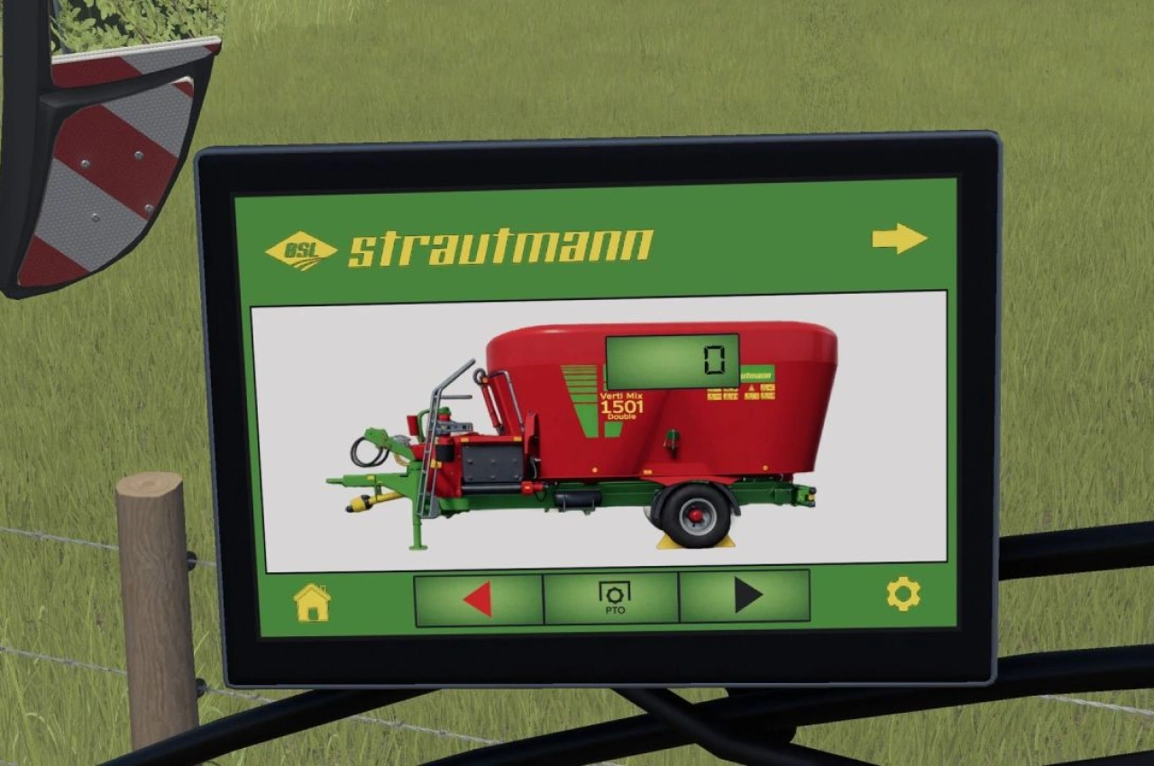 Кормозмішувач Strautmann DBL для Farming Simulator 25