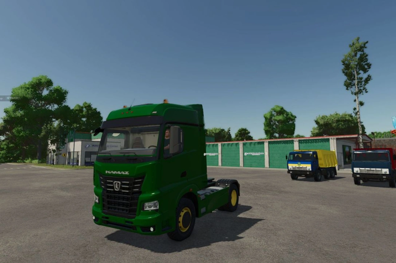 Вантажівка KAMAZ 54901 для Farming Simulator 25