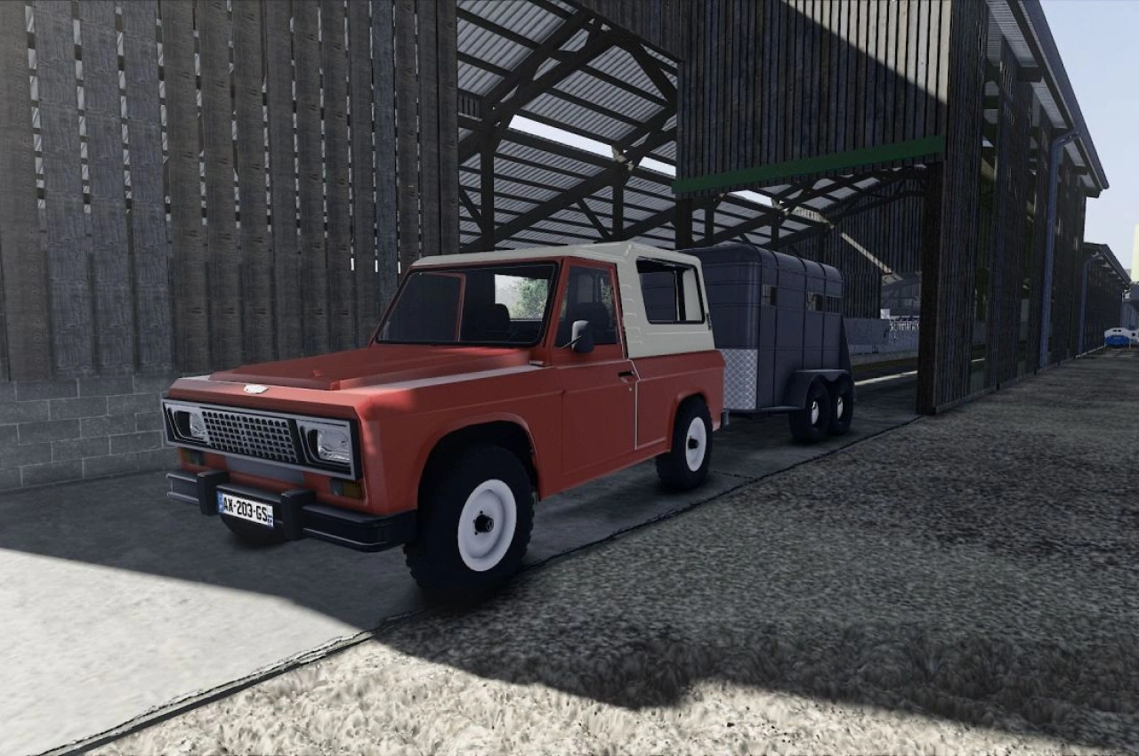 Автомобіль Portaro 4x4 для Farming Simulator 25