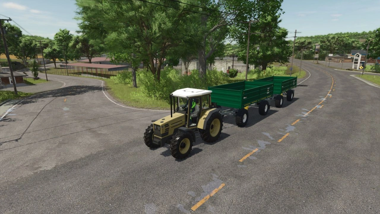 Трактор Hürlimann H 488 для Farming Simulator 25